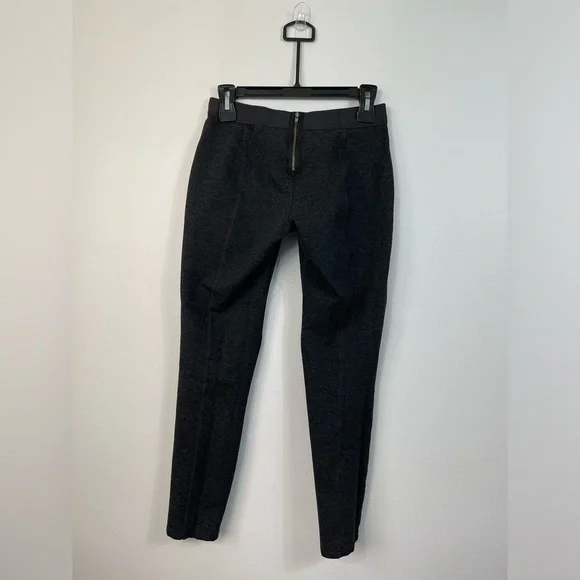 J. Crew Pixie Pant Ponte Knit Seam Stretch Tapered Legging Charcoal Gray 4R - Picture 10 of 16
